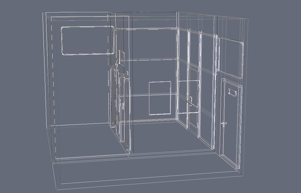 Elevator Lobby 3D model_28