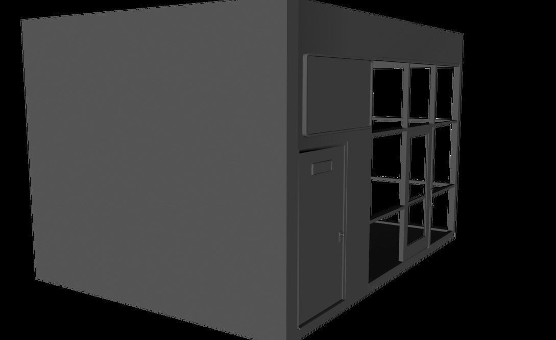 Elevator Lobby 3D model_16