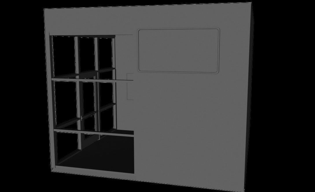 Elevator Lobby 3D model_11