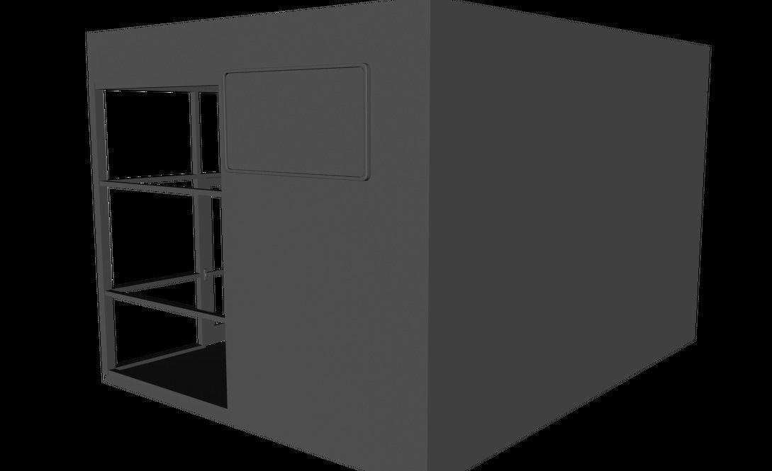 Elevator Lobby 3D model_12