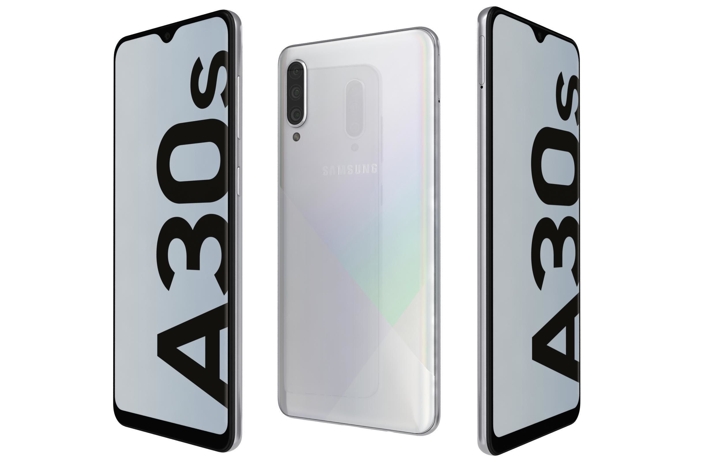 Samsung Galaxy A30s All Colors 3D model_3