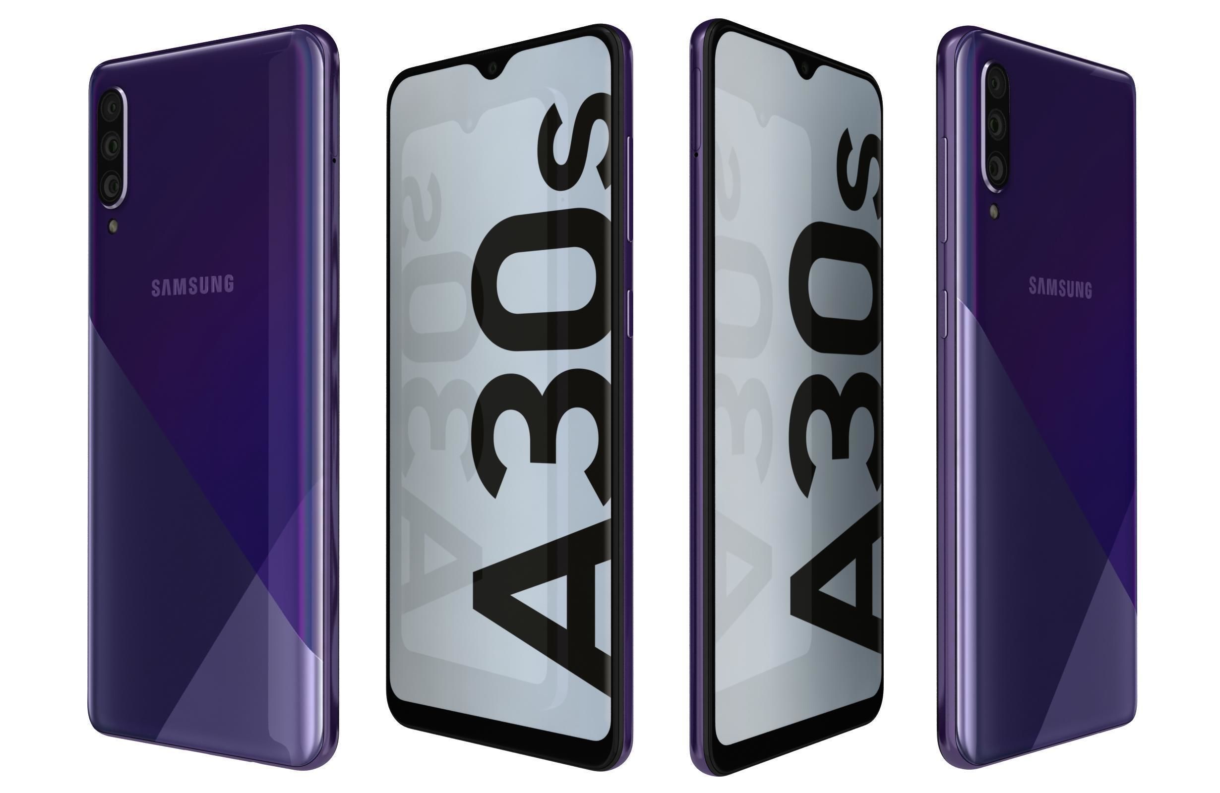 Samsung Galaxy A30s All Colors 3D model_23