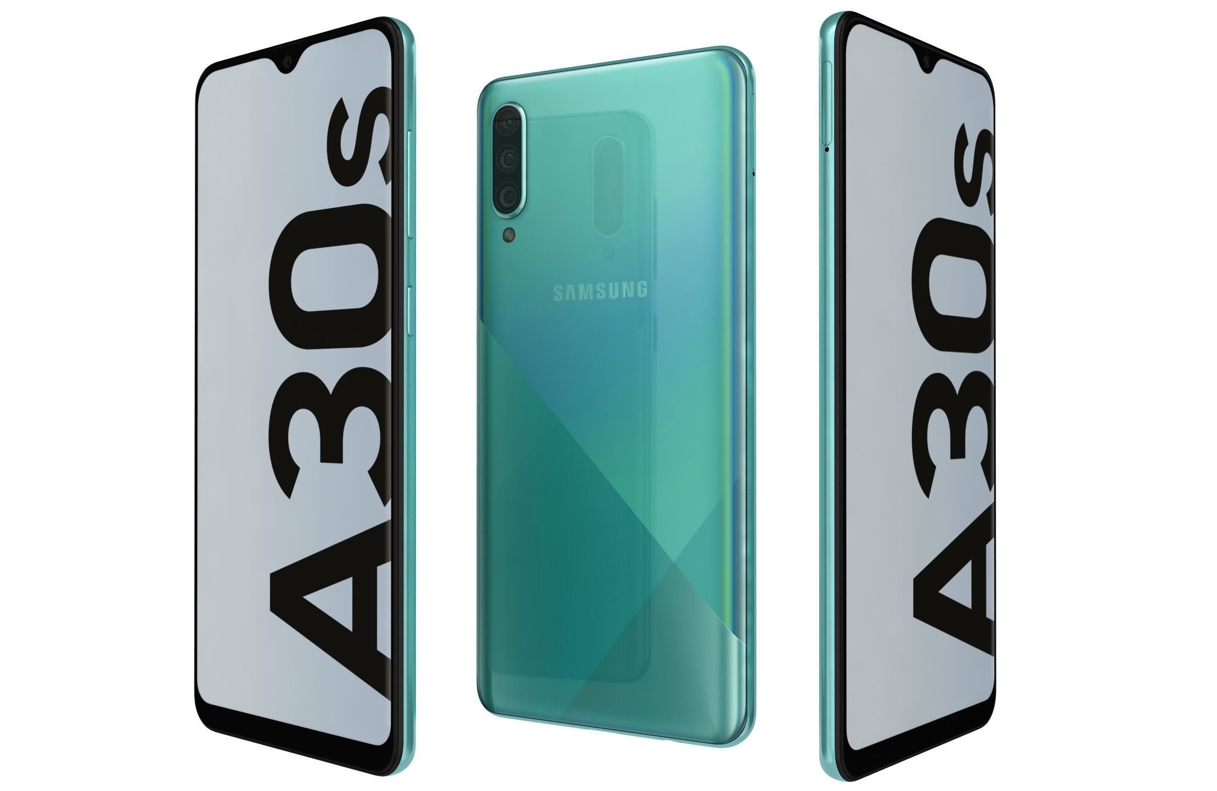 Samsung Galaxy A30s All Colors 3D model_5