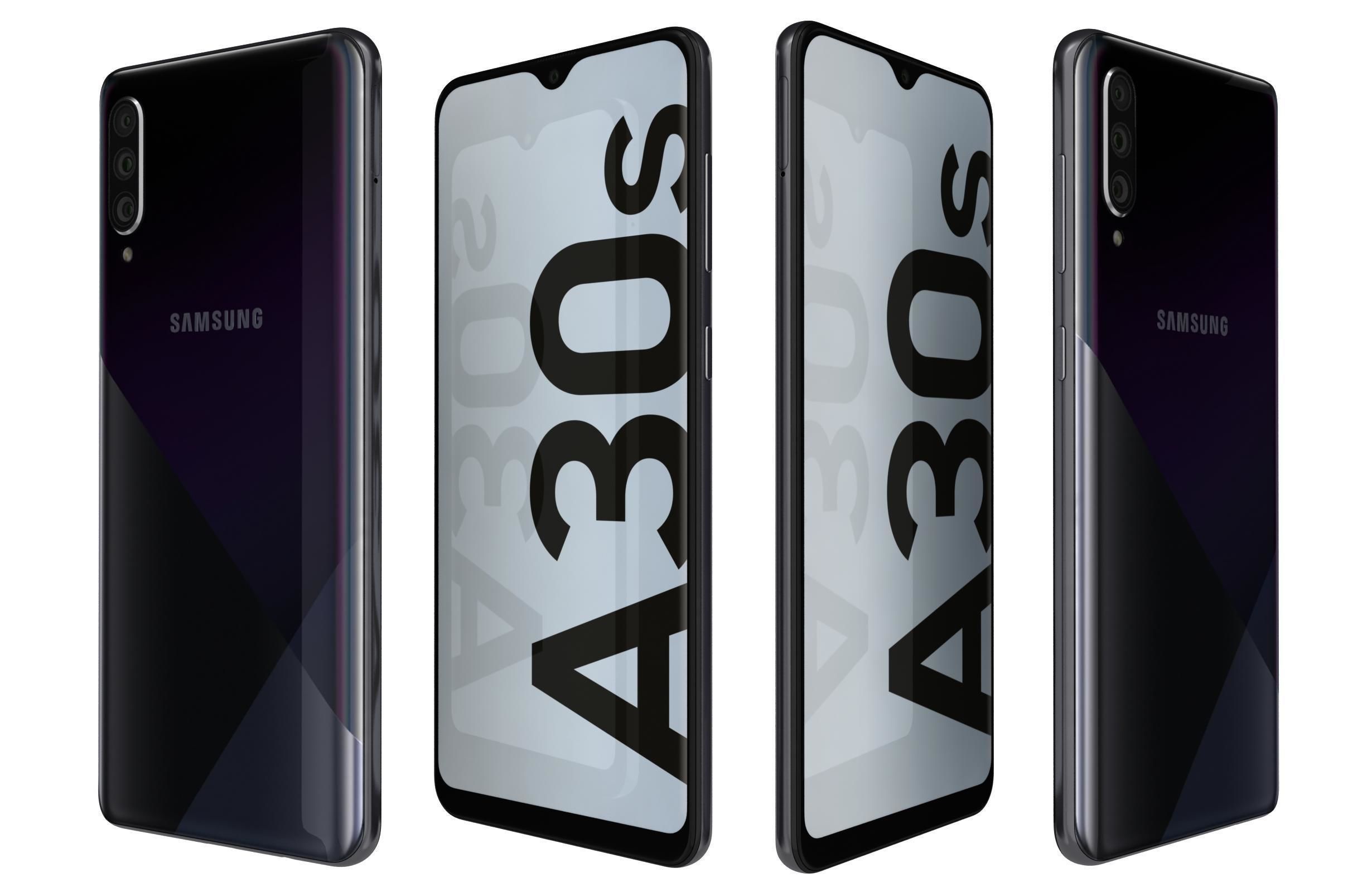 Samsung Galaxy A30s All Colors 3D model_25