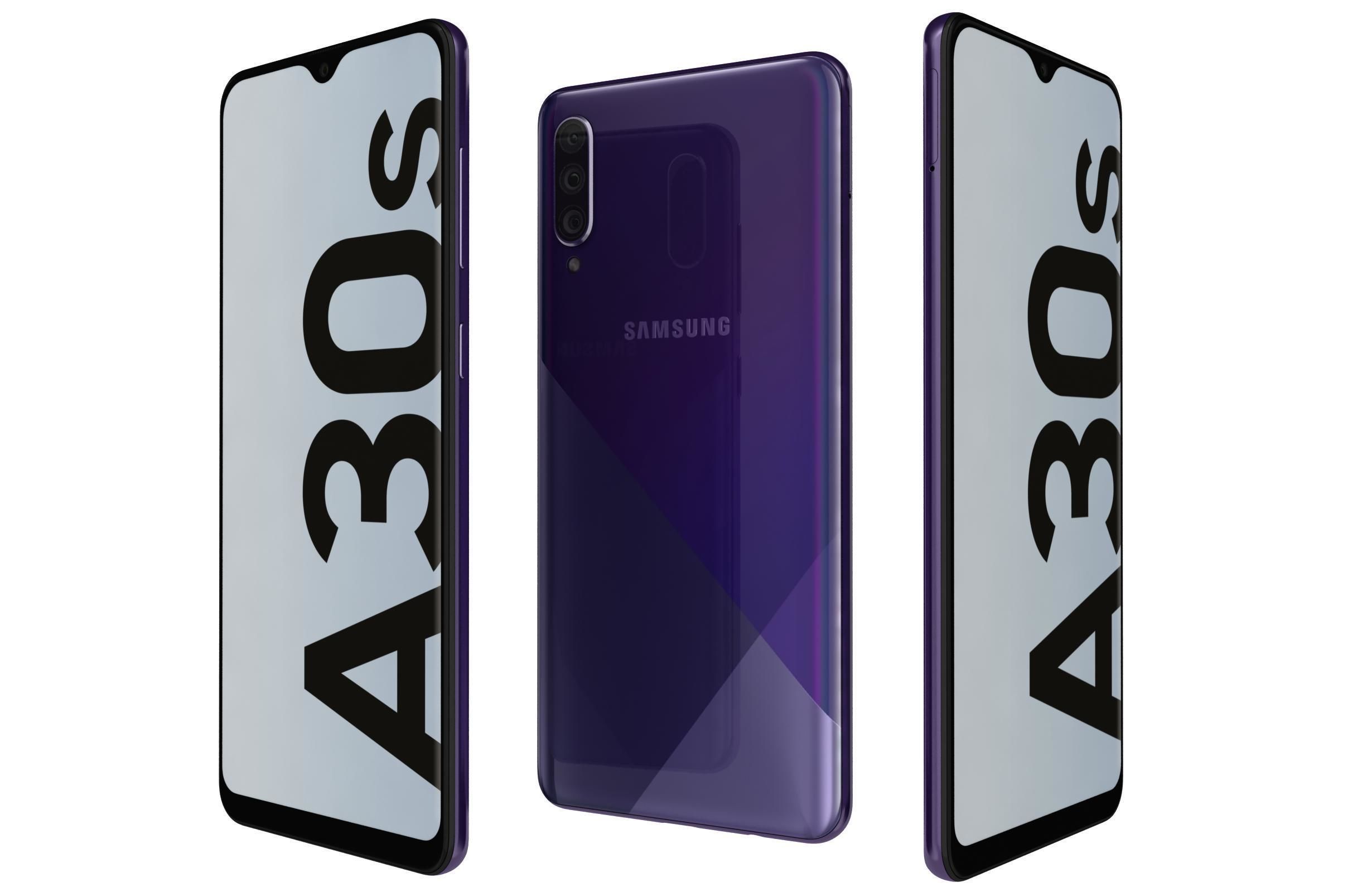 Samsung Galaxy A30s All Colors 3D model_4