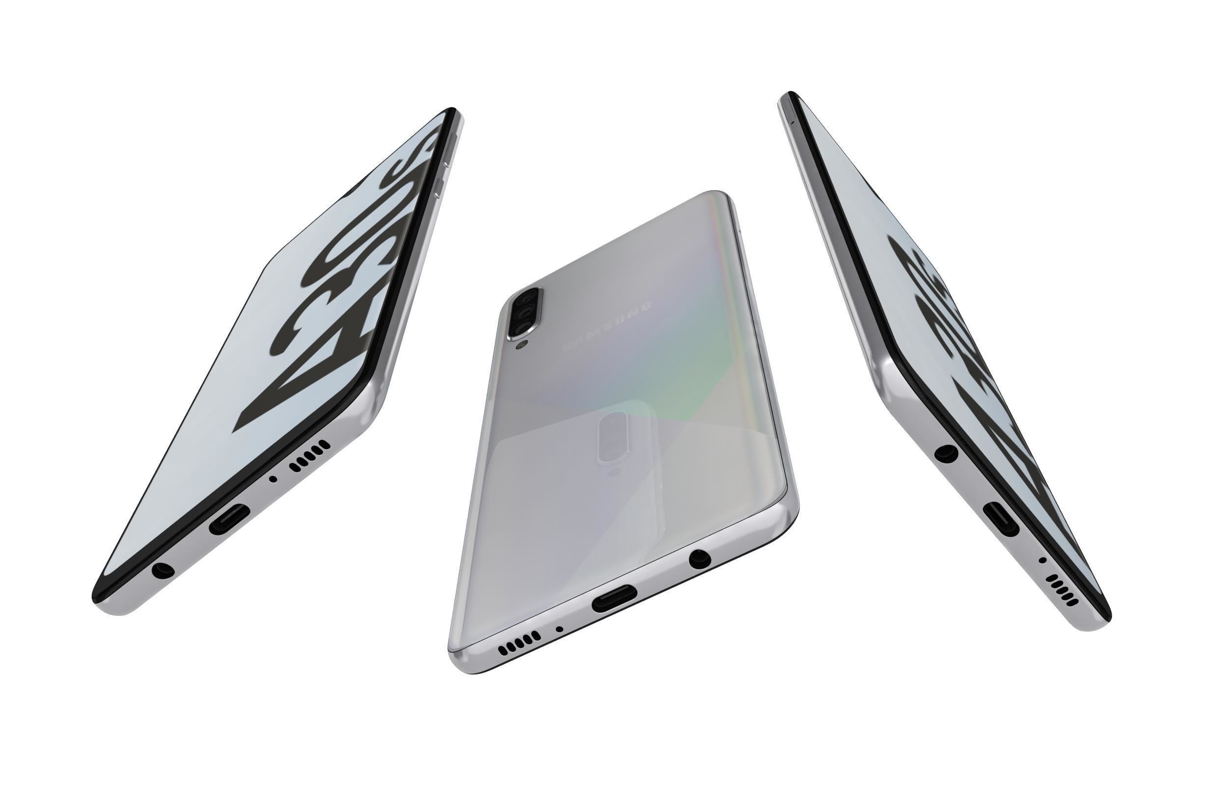 Samsung Galaxy A30s All Colors 3D model_19