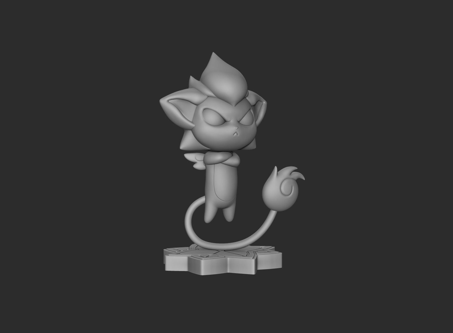 Shisa from League of Legends - Star Guardian Universe 3D print model_2