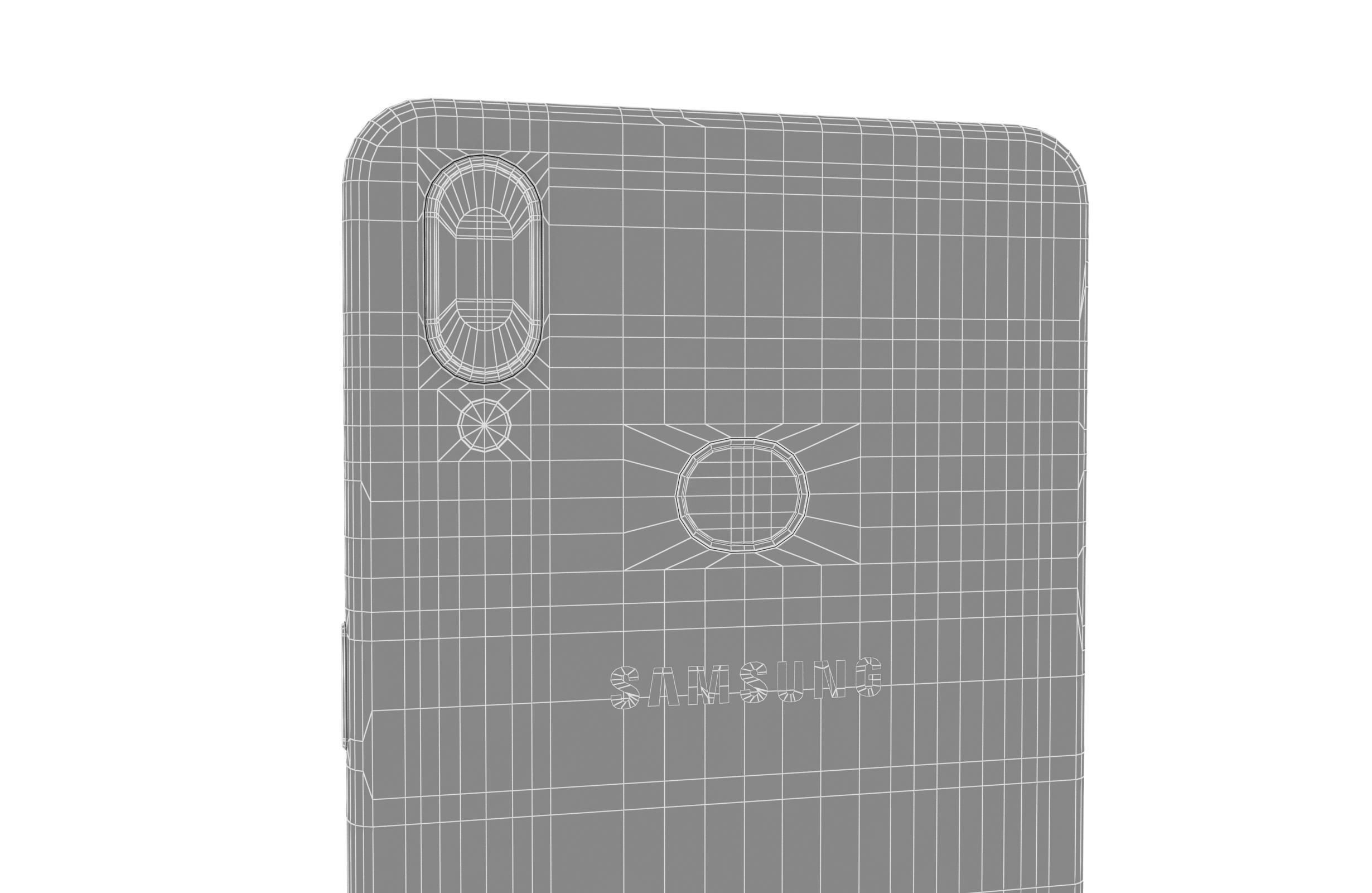 Samsung Galaxy A10s Black 3D model_18