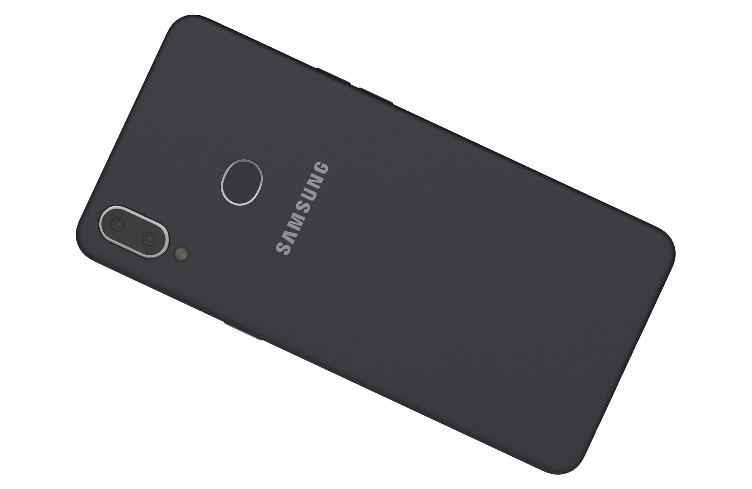 Samsung Galaxy A10s Black 3D model_6