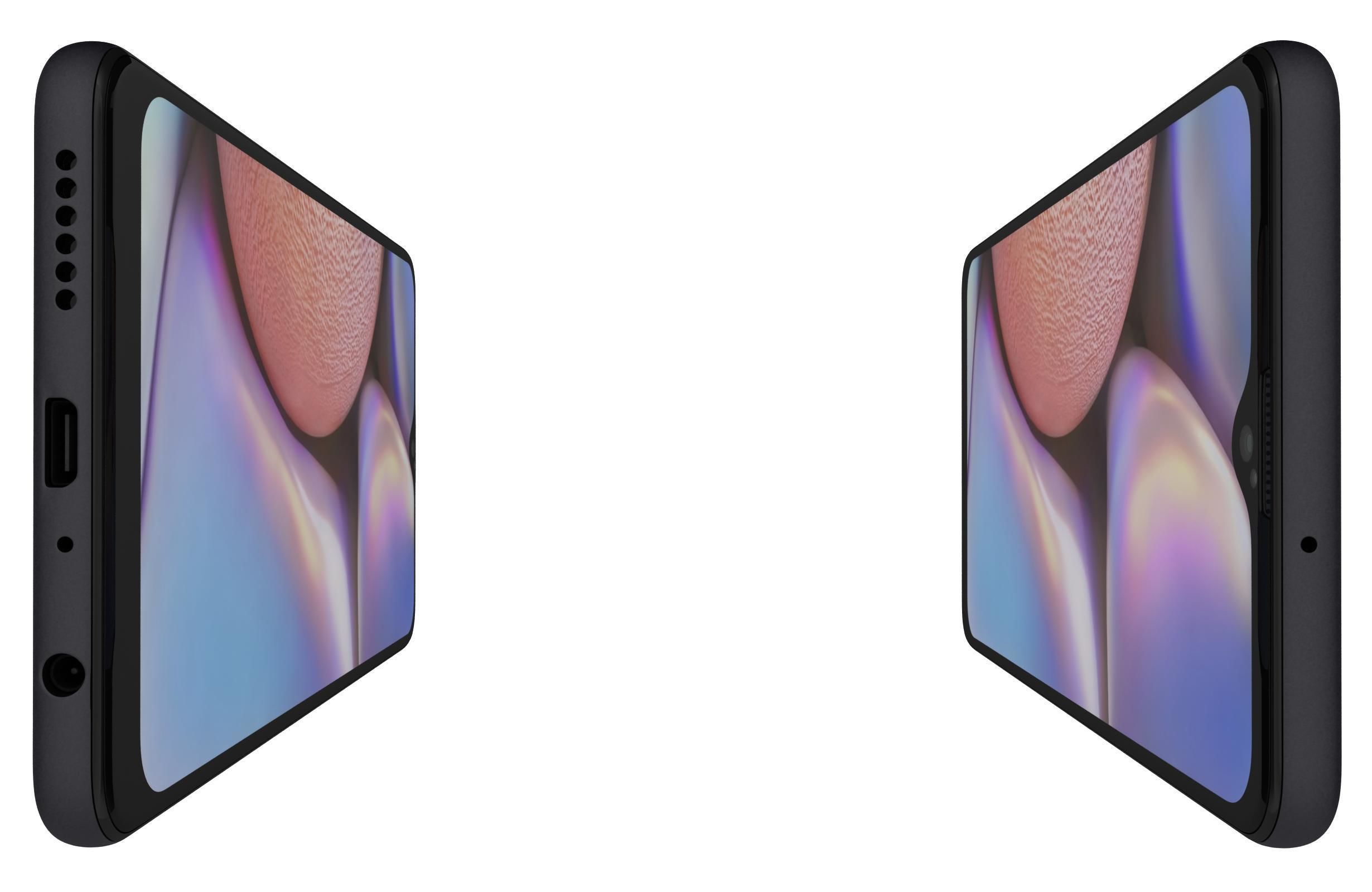 Samsung Galaxy A10s Black 3D model_7