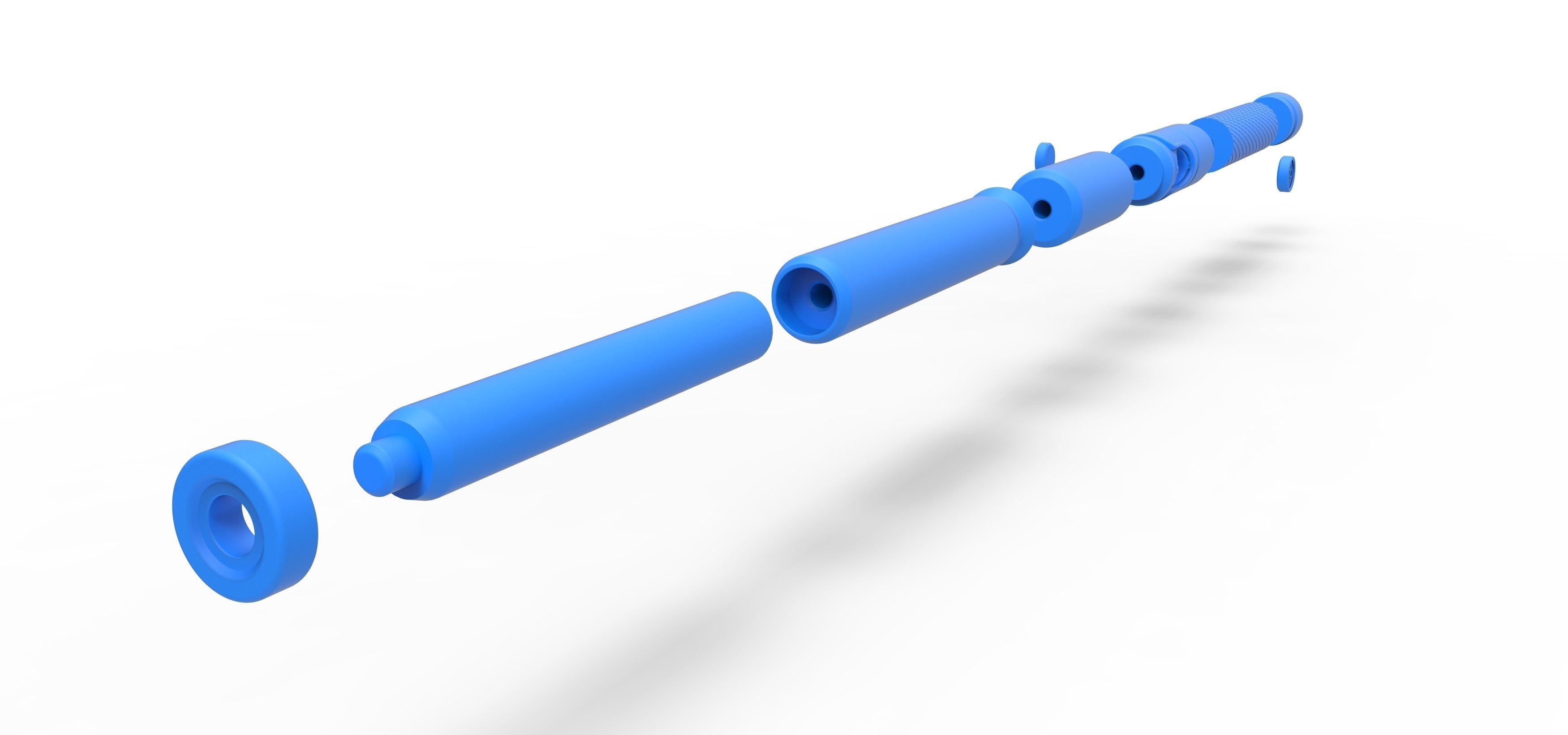 Weapon of Reno from Final Fantasy VII 3D print model_13