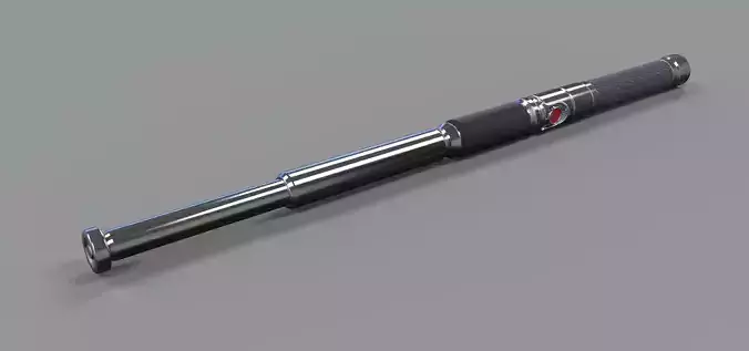Weapon of Reno from Final Fantasy VII 3D print model