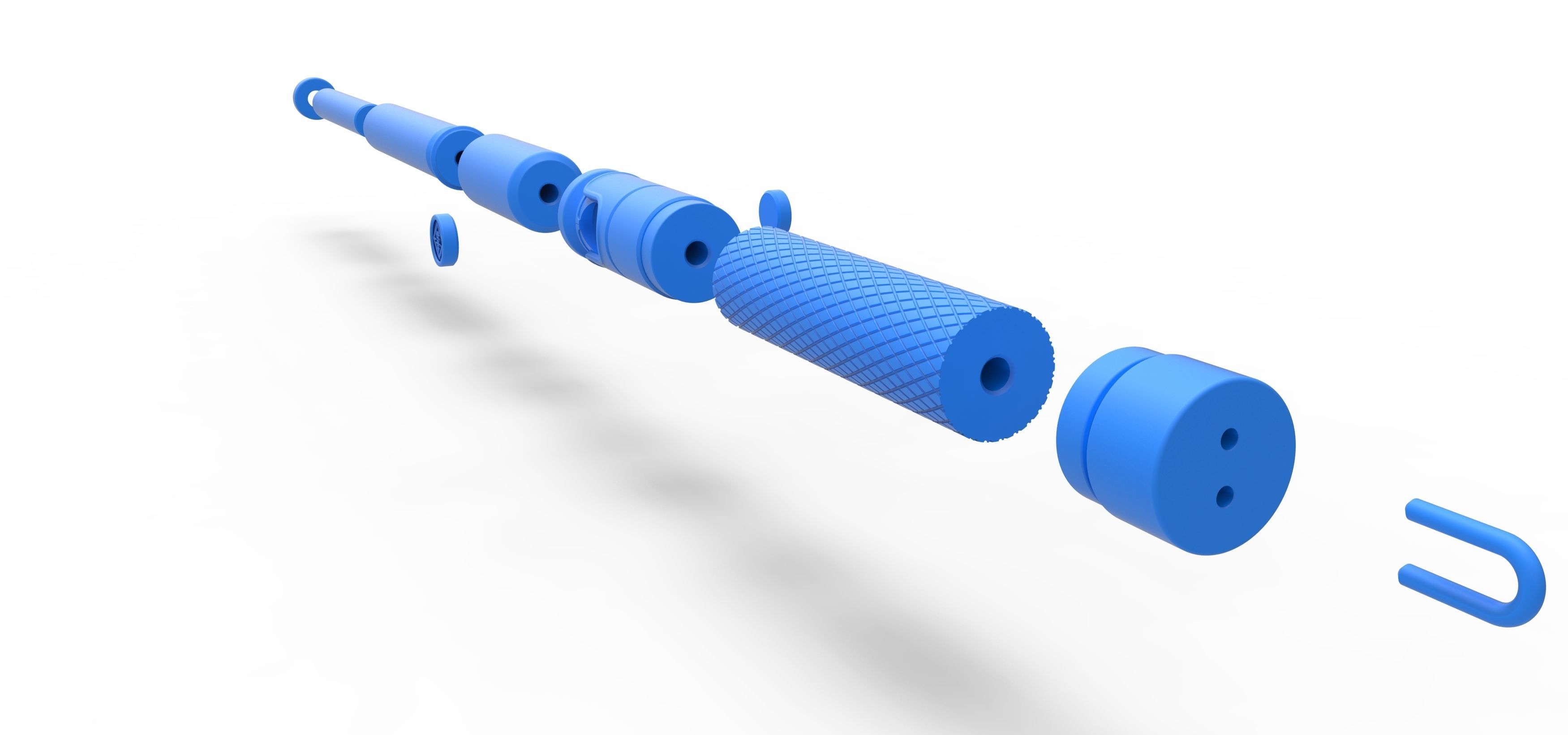 Weapon of Reno from Final Fantasy VII 3D print model_15