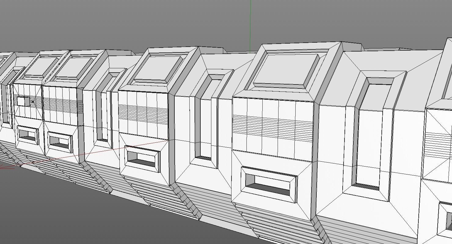 Sci Fi Corridor 3D model_14