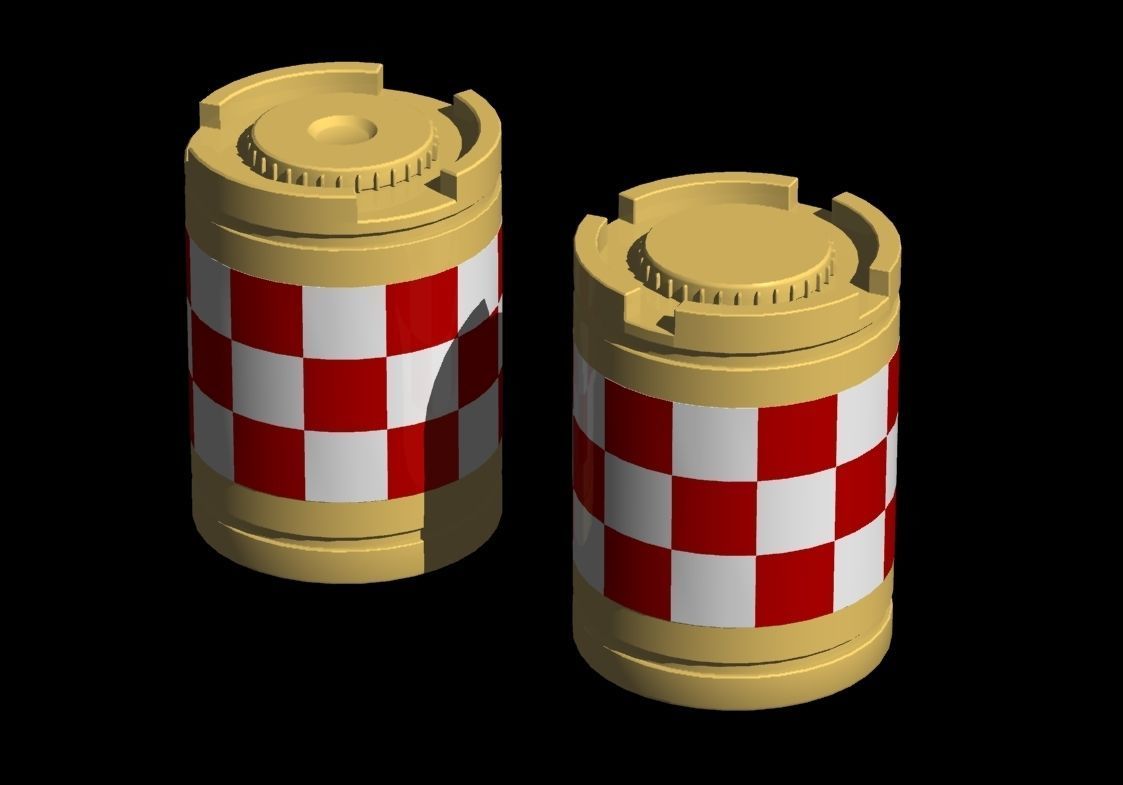 JASDF Airbase Equipment set 3D model_15