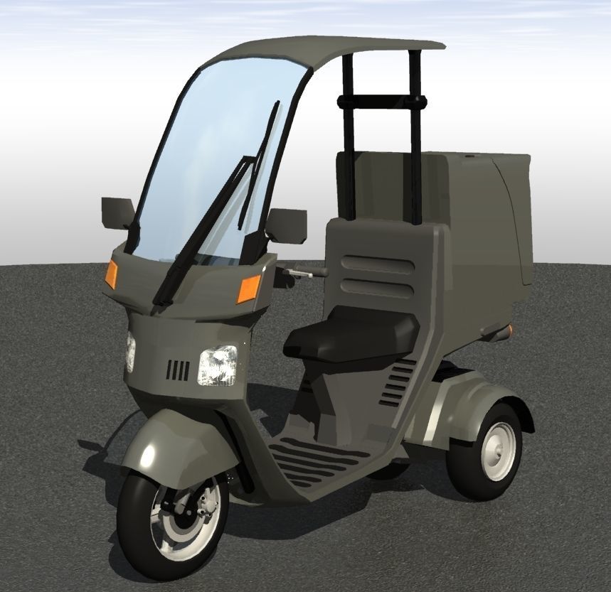 JASDF Airbase Equipment set 3D model_11