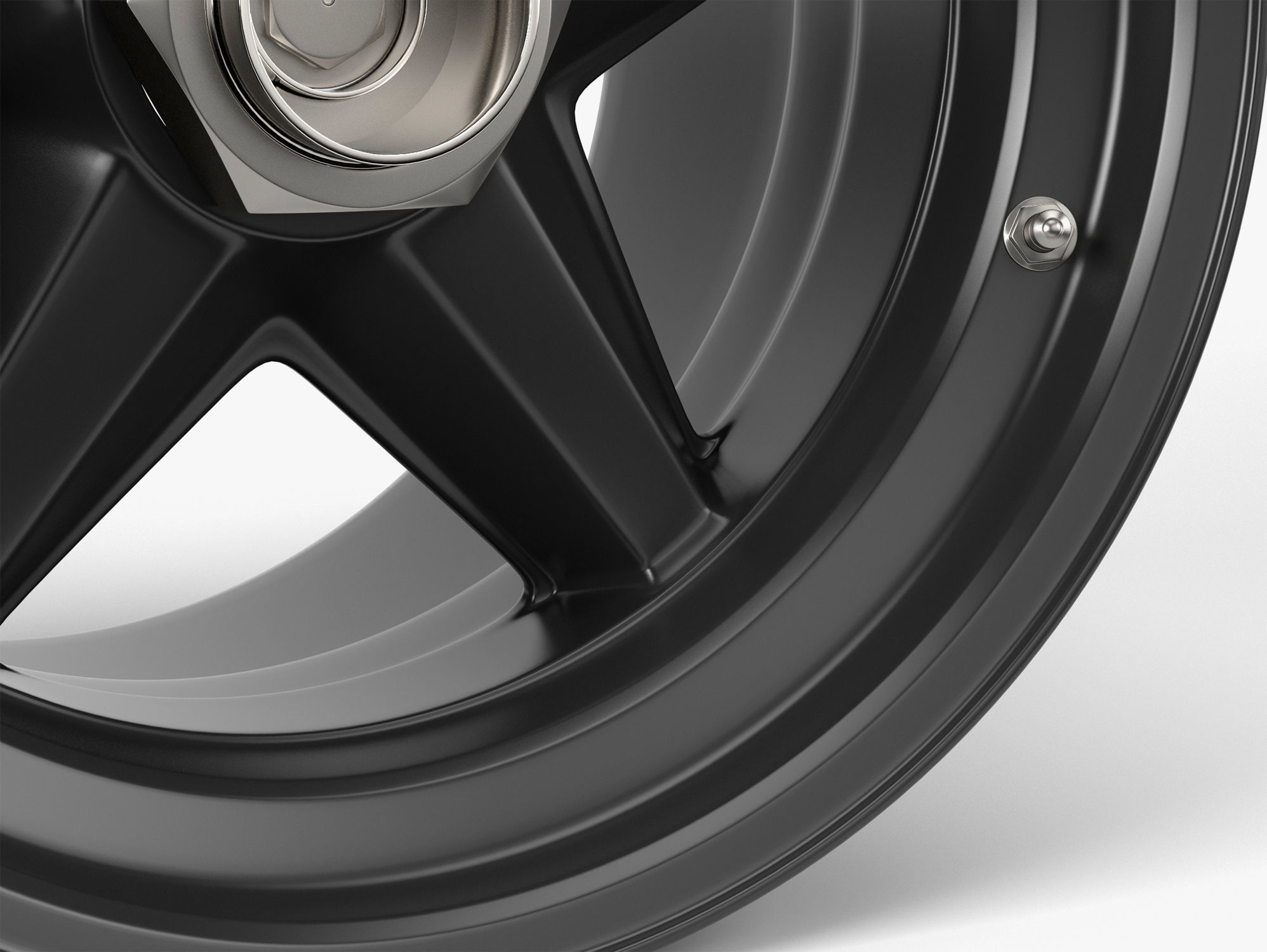 RSR Centerlock Wheel Low-poly 3D model_3