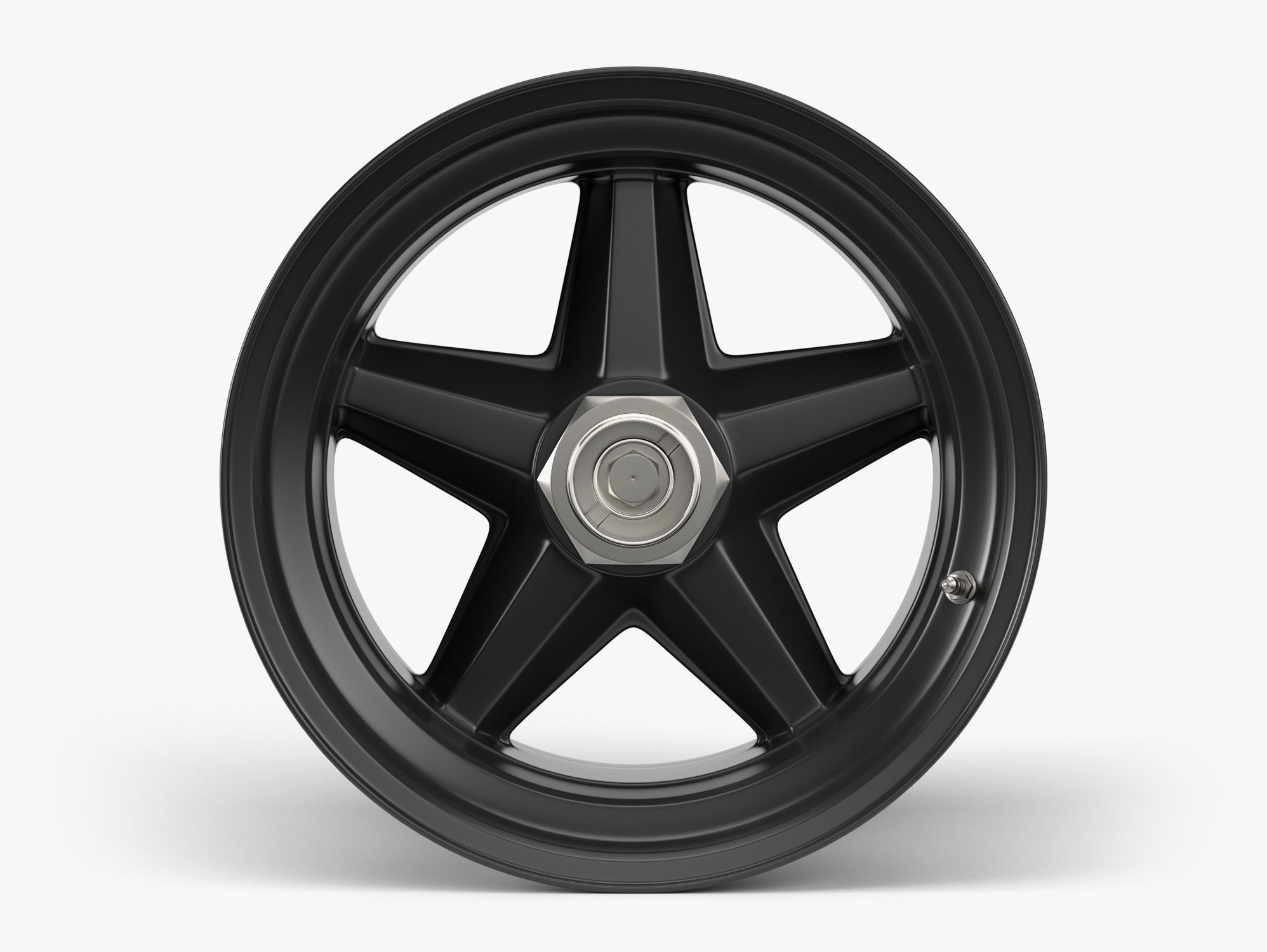RSR Centerlock Wheel Low-poly 3D model_1
