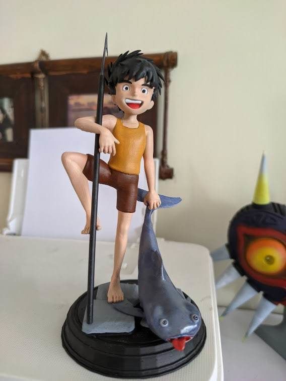 Conan - The boy in future 3D print model_5
