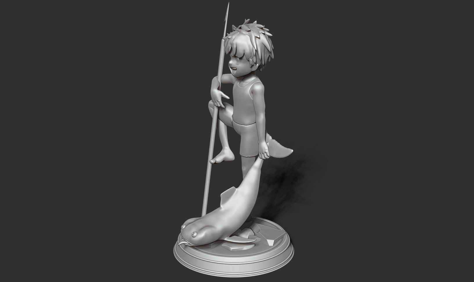 Conan - The boy in future 3D print model_22