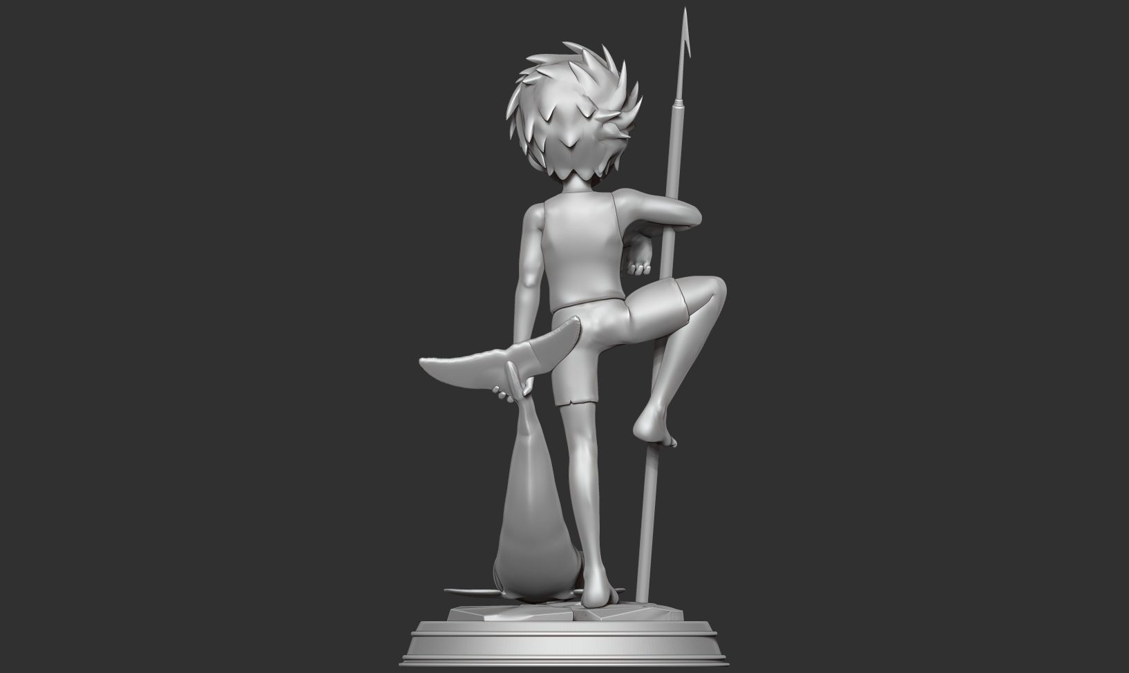 Conan - The boy in future 3D print model_24