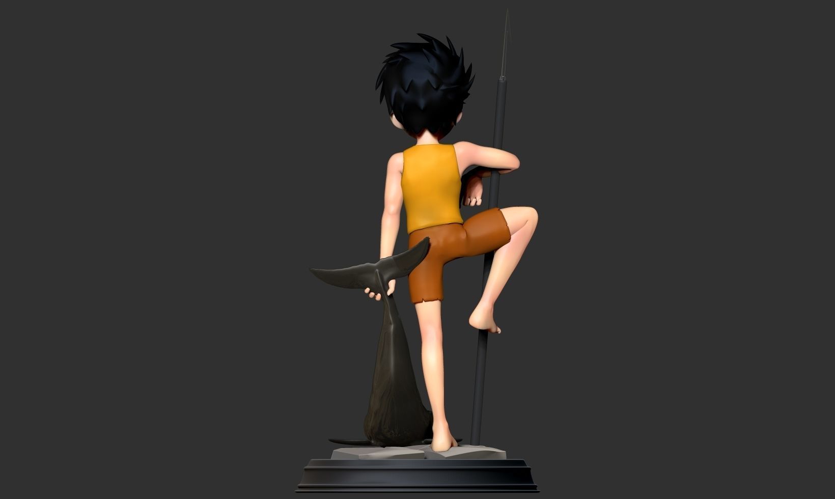 Conan - The boy in future 3D print model_23