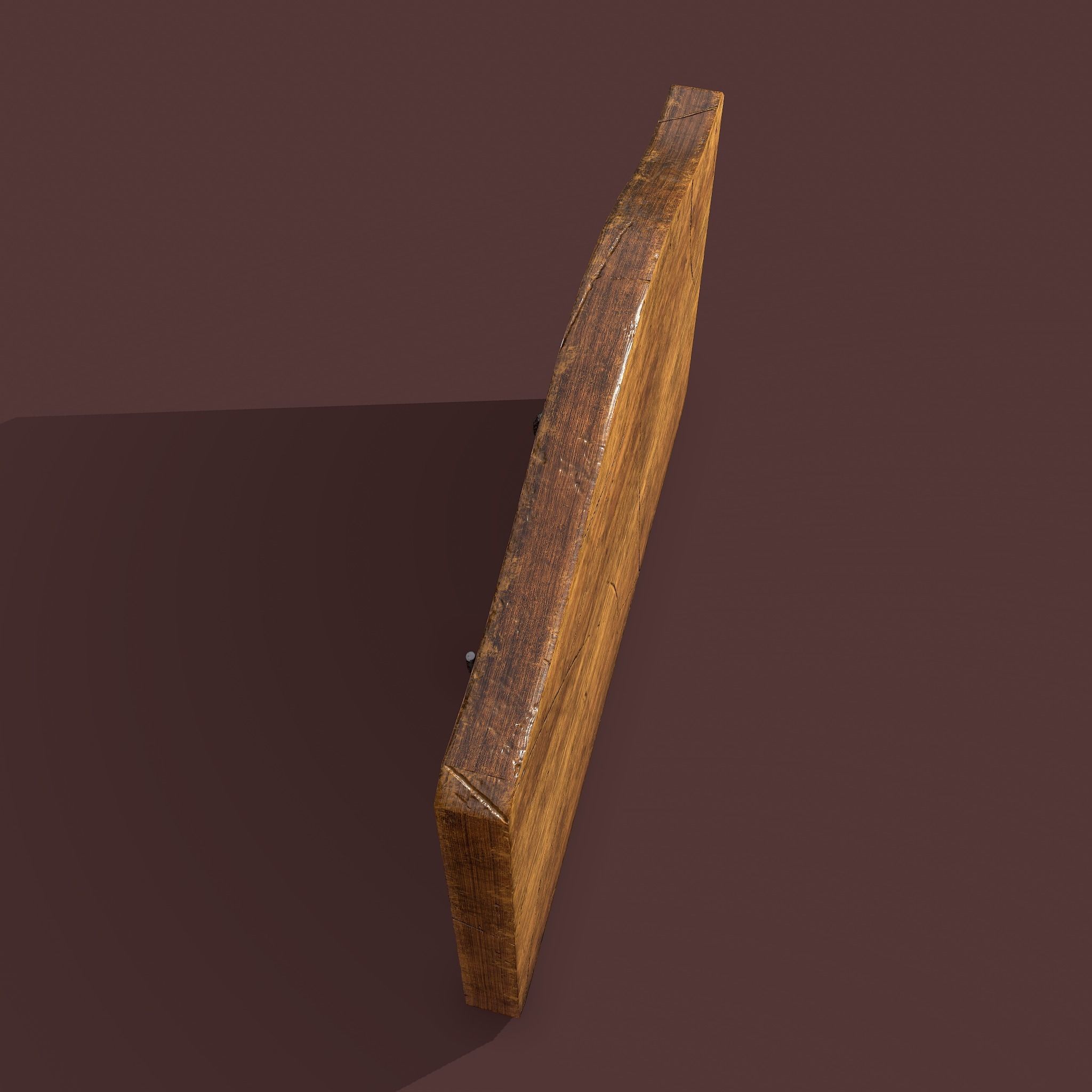 Wall Rack Low-poly 3D model_16