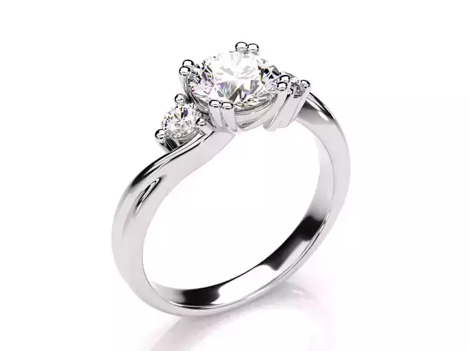  Vine Engagement ring