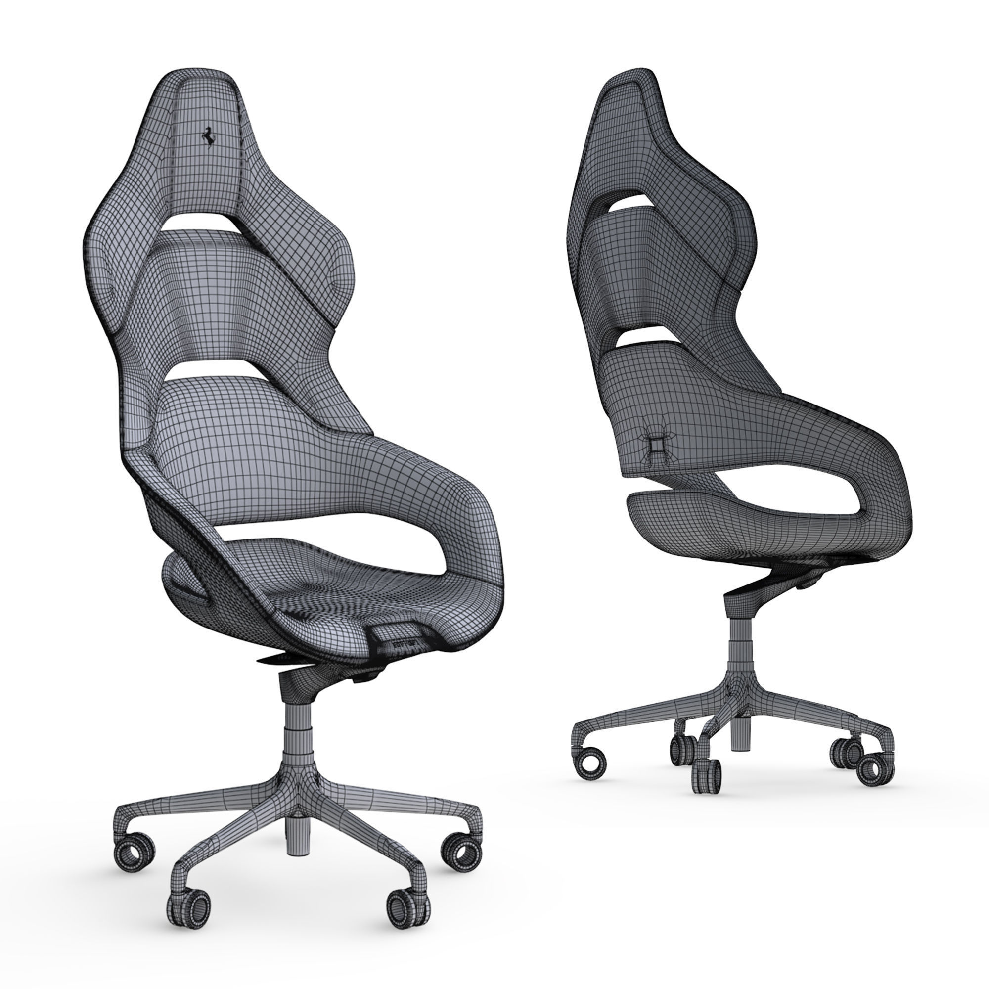 Cockpit Executicearmchair Boss 3D model_2