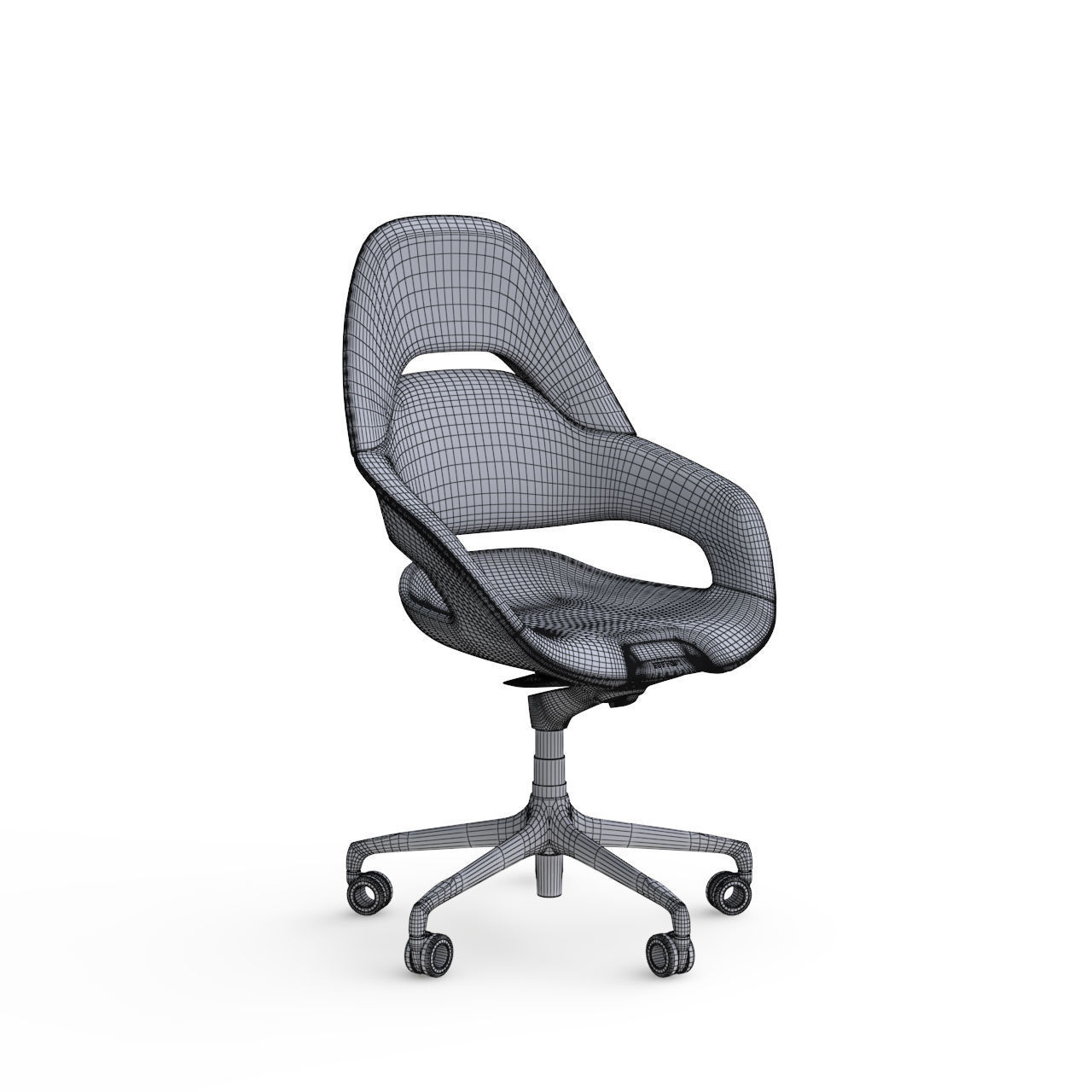 Cockpit Executice Armchair 3D model_10