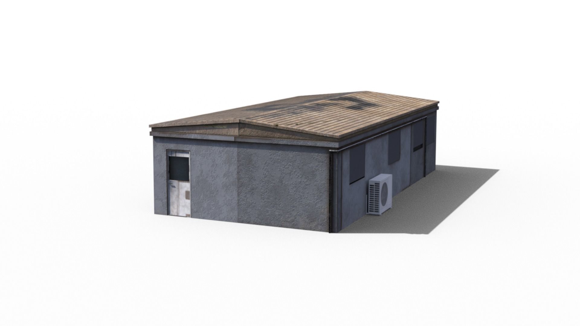 Sci Fi building pack - Building Stack - DMP asset pack - 3D model_36