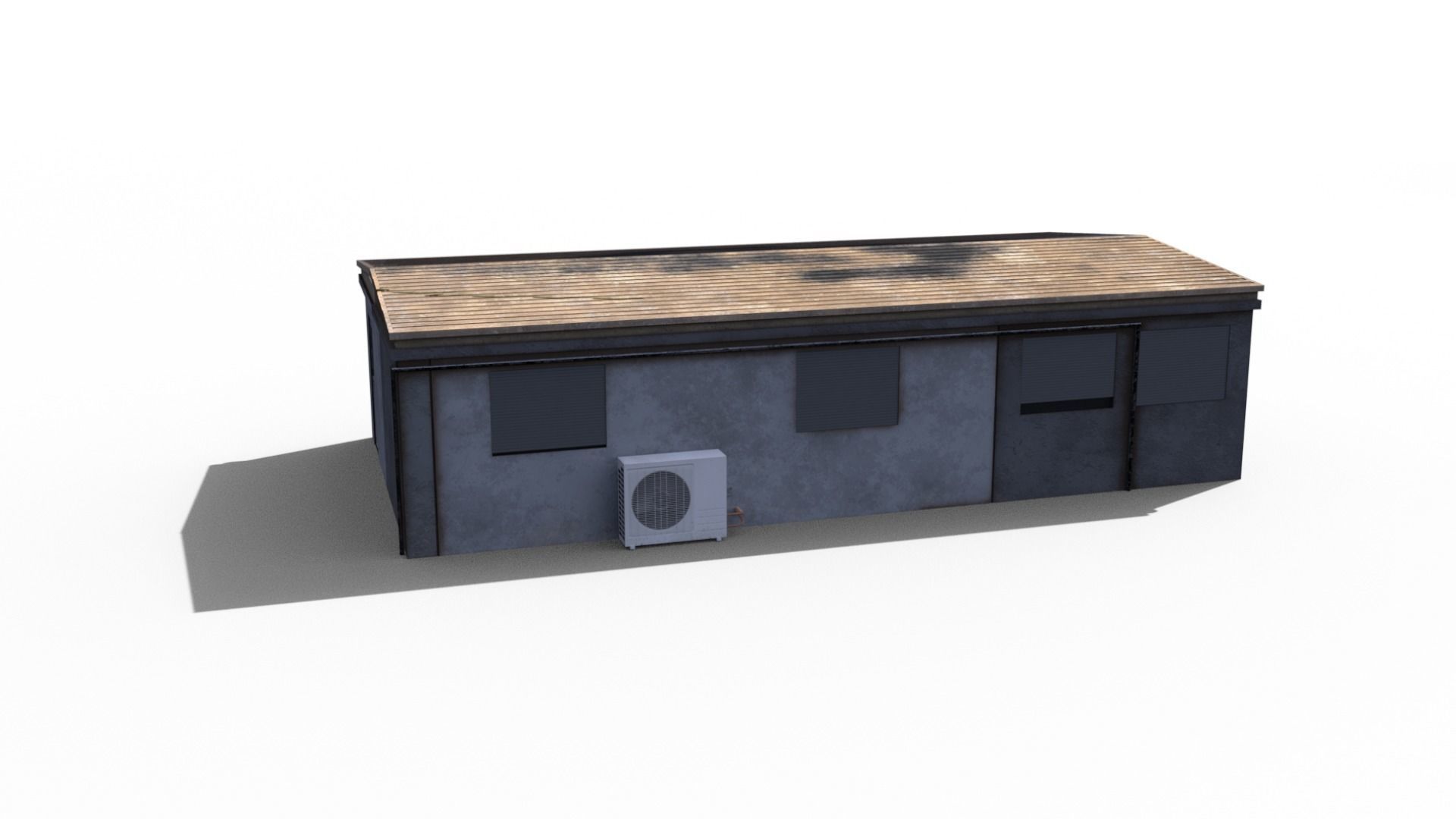 Sci Fi building pack - Building Stack - DMP asset pack - 3D model_34