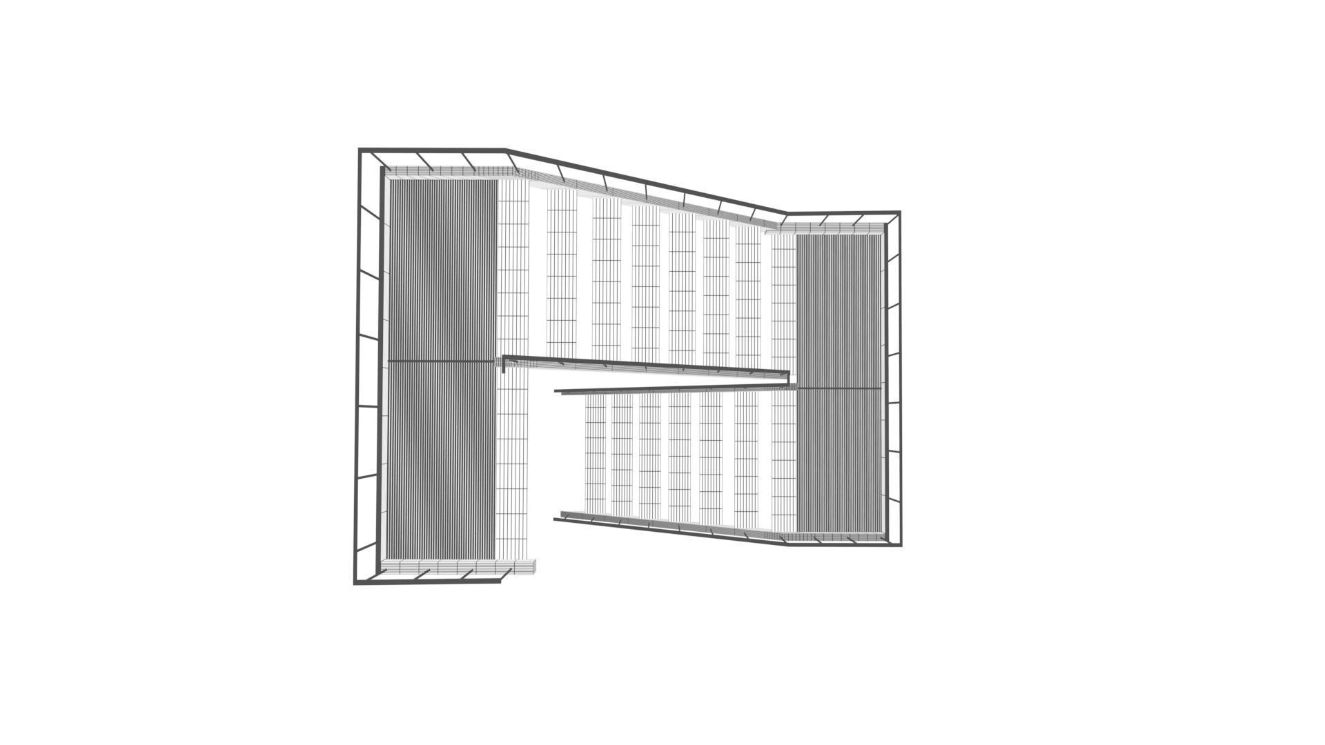 Sci Fi building pack - Building Stack - DMP asset pack - 3D model_27
