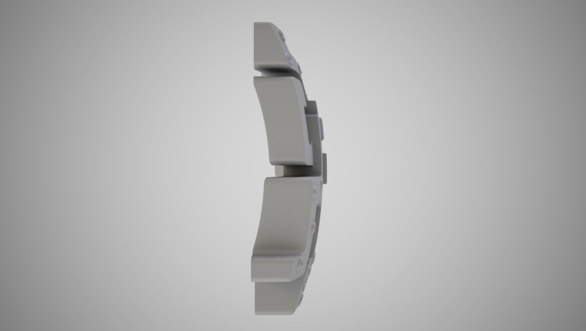 Abstract Octopus Necklace 3D print model_9