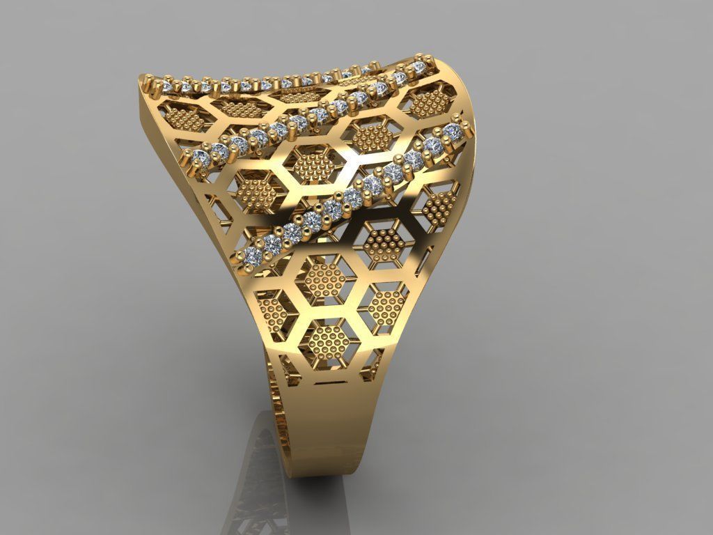GC GOLD Y002 - Diamond 3D model  3D print model_3
