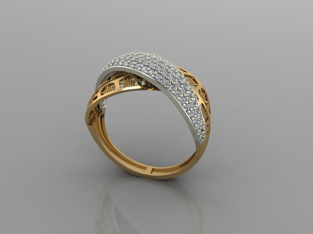 GC GOLD Y003 - Diamond 3D model  3D print model_1