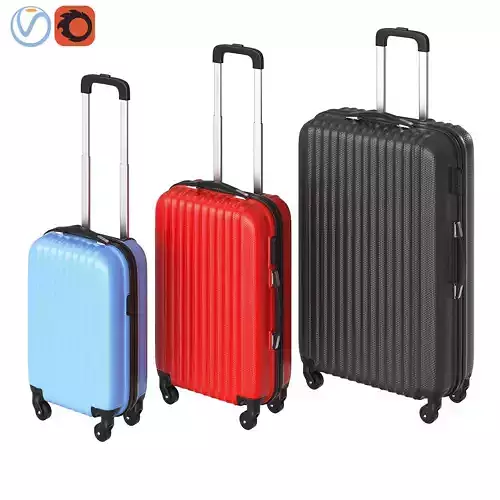 Suitcase piece luggage set