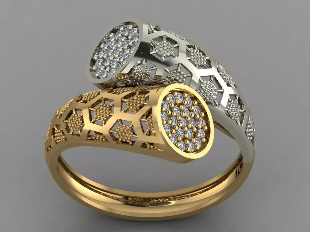 GC GOLD Y005- Diamond 3D model  3D print model_0