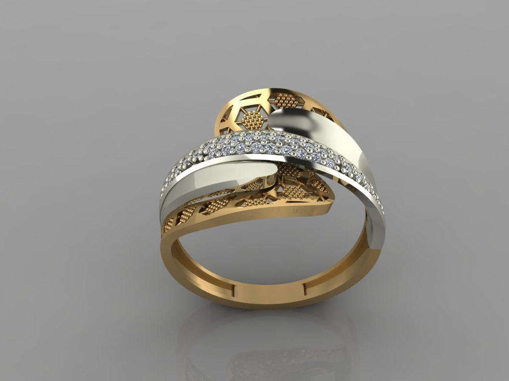 GC GOLD Y007- Diamond 3D model  3D print model_3