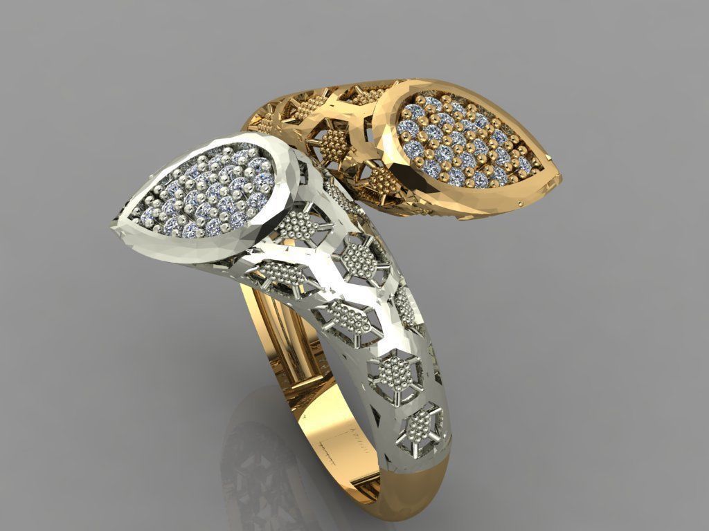 GC GOLD Y008- Diamond 3D model 3D print model_1