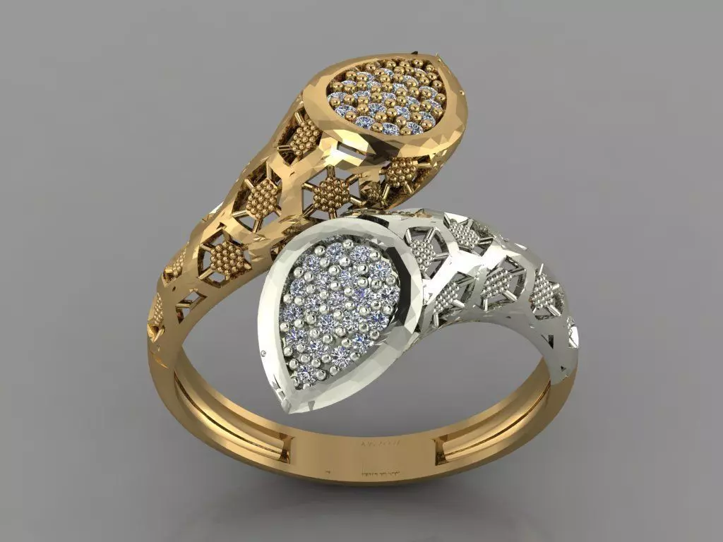 GC GOLD Y008- Diamond 3D model 3D print model_0