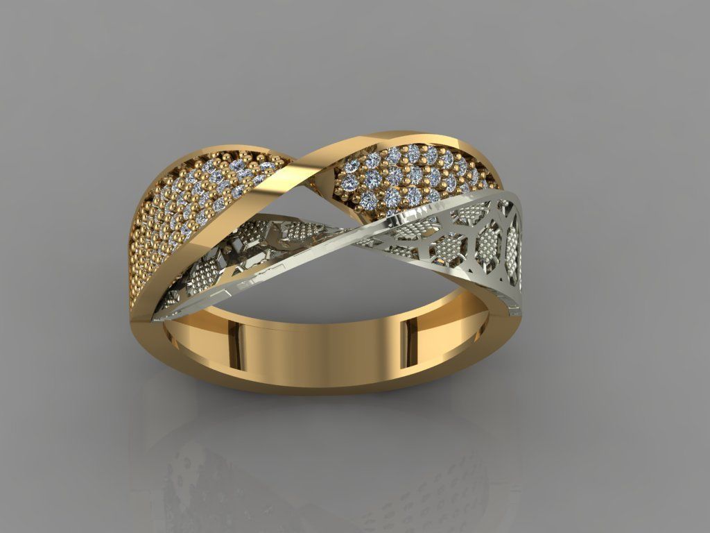 GC GOLD Y009- Diamond 3D model 3D print model_2
