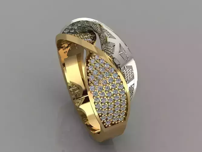 GC GOLD Y009- Diamond 3D model 3D print model