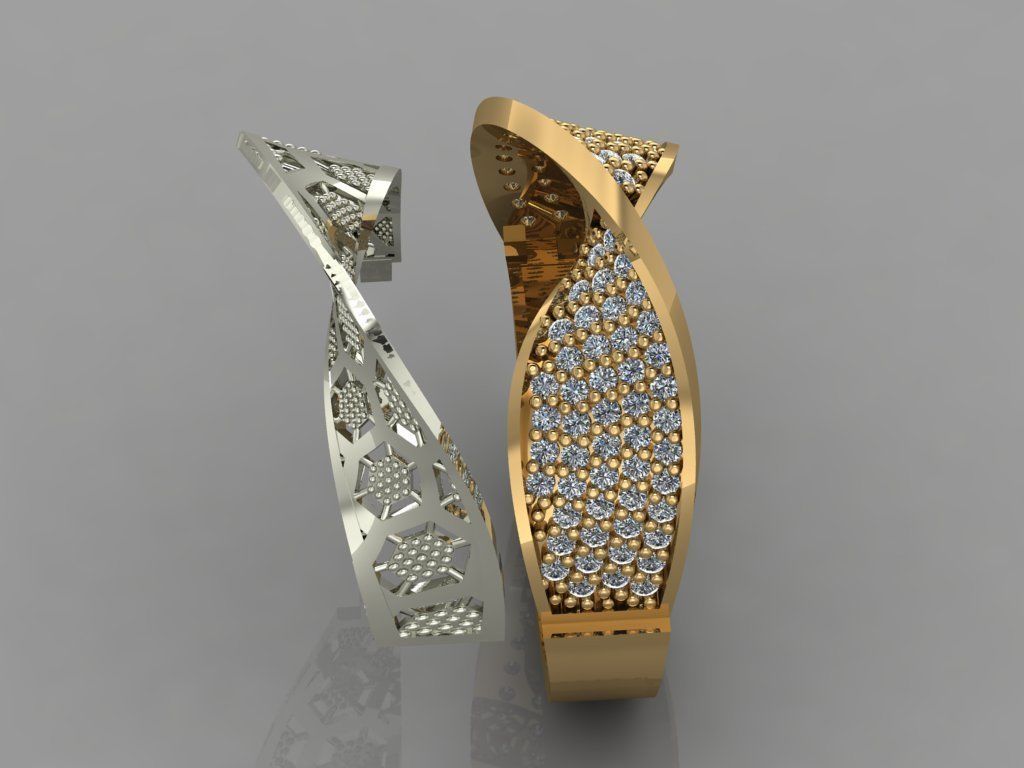 GC GOLD Y009- Diamond 3D model 3D print model_5