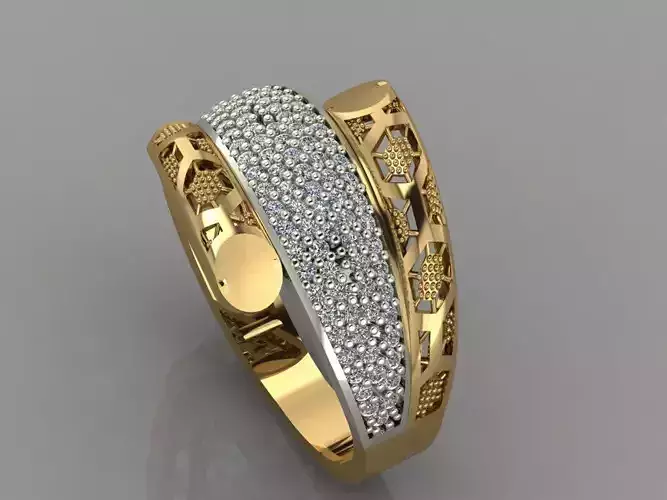 GC GOLD Y010- Diamond 3D model 3D print model