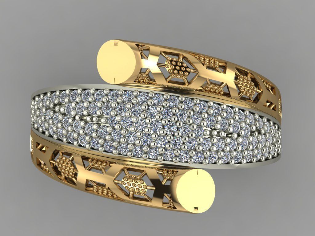 GC GOLD Y010- Diamond 3D model 3D print model_1