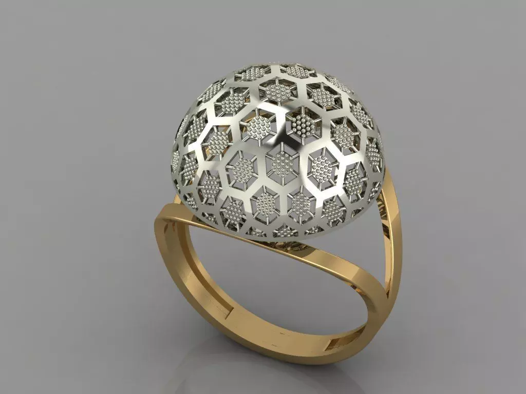 GC GOLD Y012- Diamond 3D model 3D print model_0