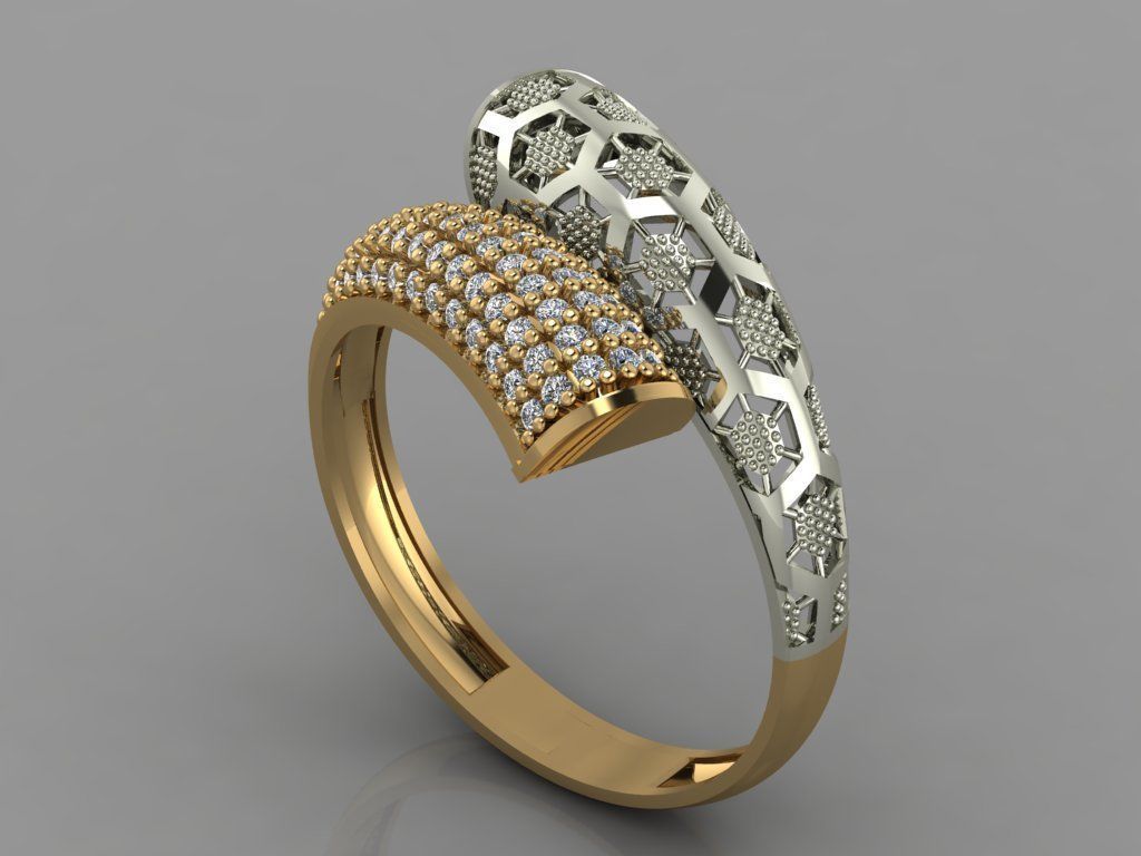 GC GOLD Y013- Diamond 3D model 3D print model_1