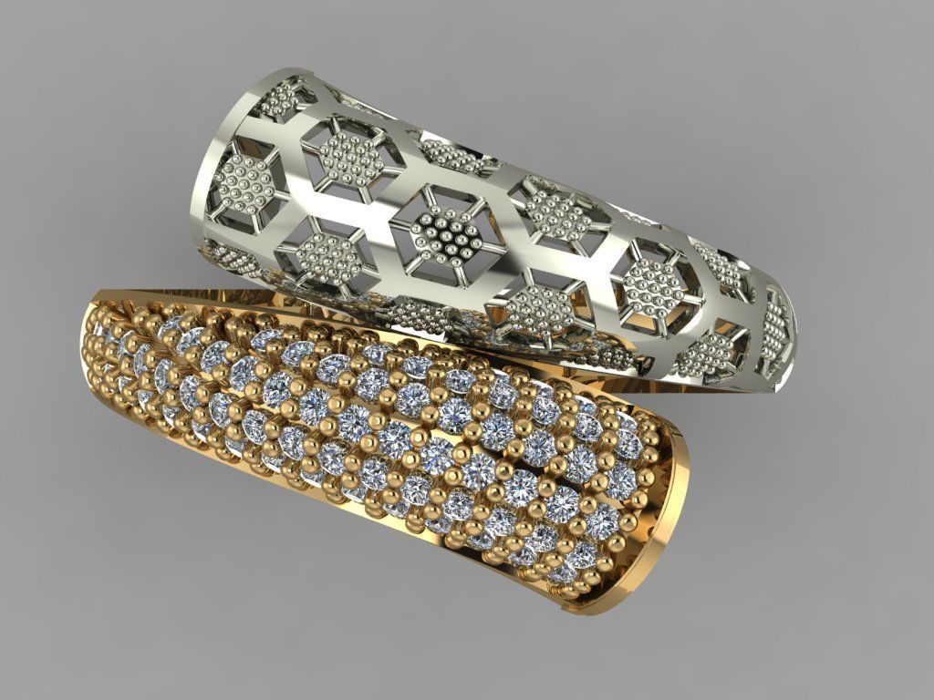 GC GOLD Y013- Diamond 3D model 3D print model_2