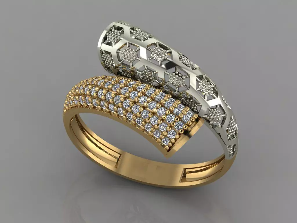 GC GOLD Y013- Diamond 3D model 3D print model_0